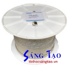 Cáp mạng  DINTEK 1105-06006-CAT.6A FTP Bọc nhôm chống nhiễu từng đôi - màu xám.-305M