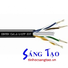 Cáp mạng  DINTEK 1101-03026-Cáp mạng treo ngoài trời - CAT.5e, 305M, thép gia cường dùng treo móc.