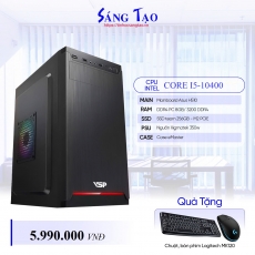 PCSTA VĂN PHÒNG (I5-10400/ 8GB/ 256GBSSD / KB+M) - I510H58256350 ( bảo hành 36 tháng)