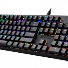 Keyboard FL Esports K188 đen LED (USB)