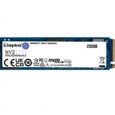 SSD Kingston NV2 250GB M2 PCIe Gen4 x4 NVMe M.2 (SNV2S/250G)	