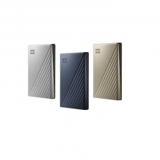 Ổ cứng gắn ngoài HDD WD My PassPort Ultra 1TB (Bạc) 2.5