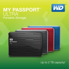 Ổ Cứng Gắn Ngoài HDD Western Passport Ultra 2TB 2.5