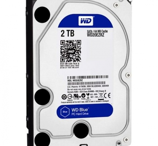 Ổ Cứng HDD WESTERN  2TB WD20EZRZ, BLUE 