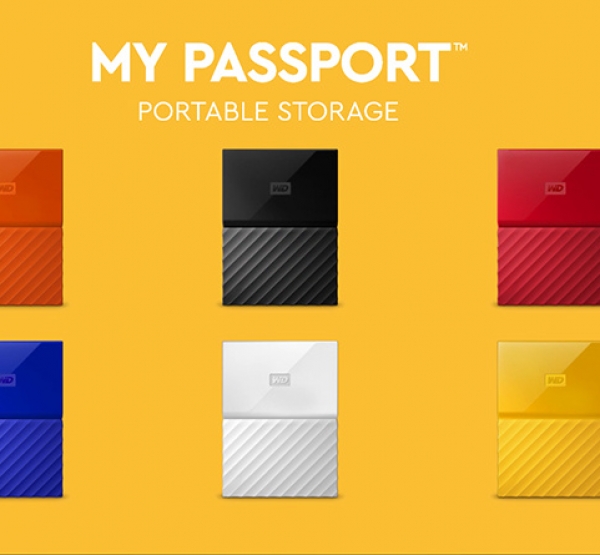 Ổ cứng di động HDD Western Digital My Passport 3TB 2.5