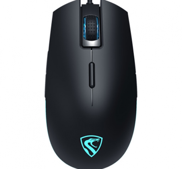 Mouse FL Esports G52 đen  LED (USB) 