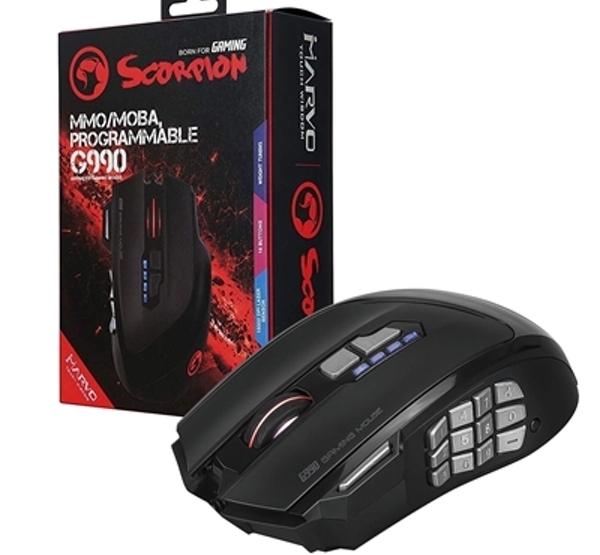 Mouse Marvo G990 đen ( USB )LED