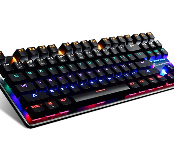 Keyboard FL Esports K191 đen LED (USB)