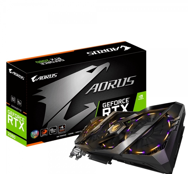 Card màn hình VGA Gigabyte N2080AORUS X-8GC  