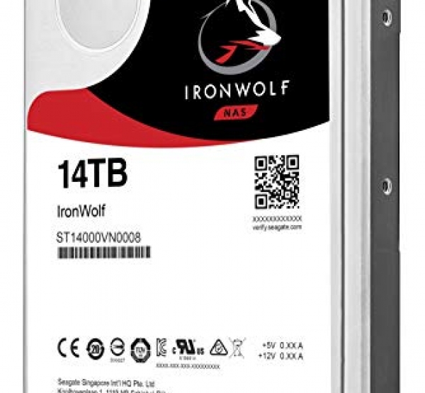 Ổ cứng HDD NAS Seagate Ironwolf 14TB 7200rpm 256MB - ST14000VN0008