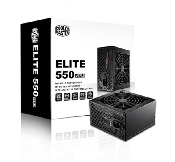 Power Cooler Master 550W – ELITE, Fan 12cm