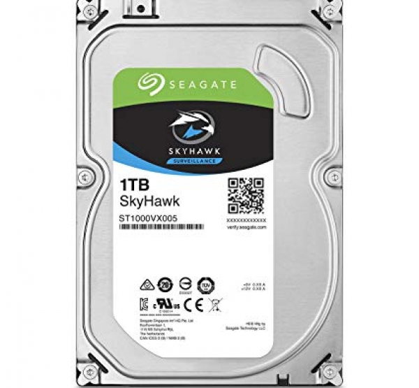 Ổ CỨNG  HDD Seagate Skyhawk 1TB SATA  (ST1000VX005)Chuyên dụng camera