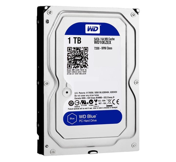 Ổ Cứng HDD WESTERB 1T WD10EZEX, BLUE (7200rpm)